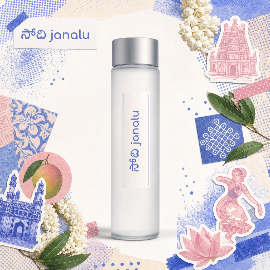 frosted glass సోది janalu water bottle